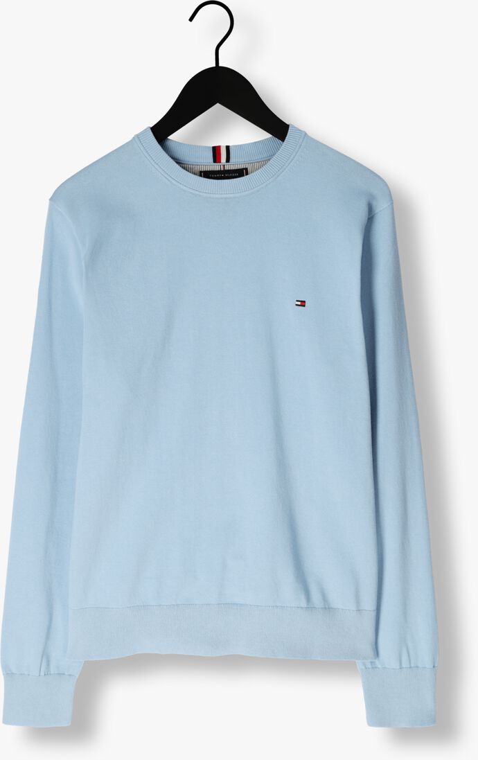 TOMMY HILFIGER blauwe tommy hilfiger sweater 1985 crew neck sweater