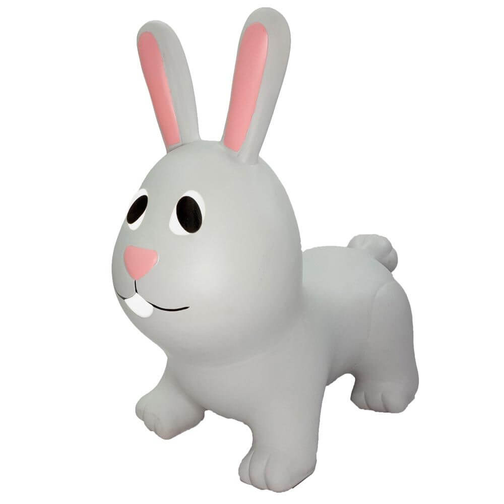 Jumpy Hüpftier Hase, grau