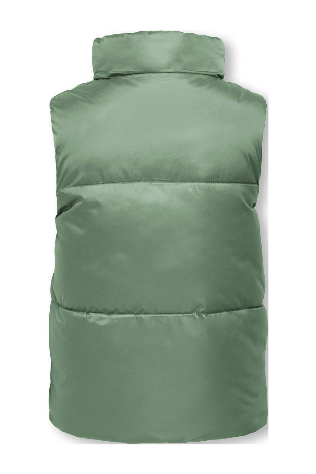 ONLY reversible bodywarmer KOGNEWRICKY groen/lichtgroen