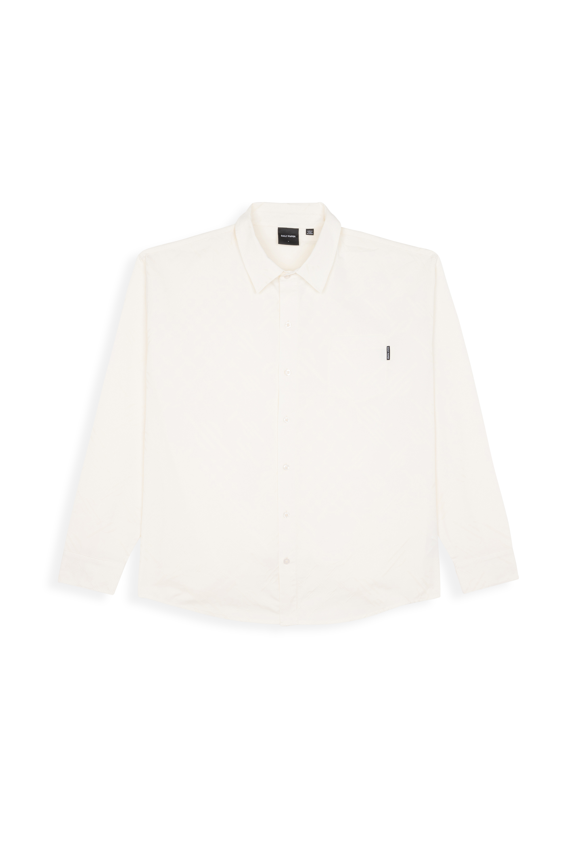 Daily Paper Chemise housni ls shirt repatch monogram Blanc
