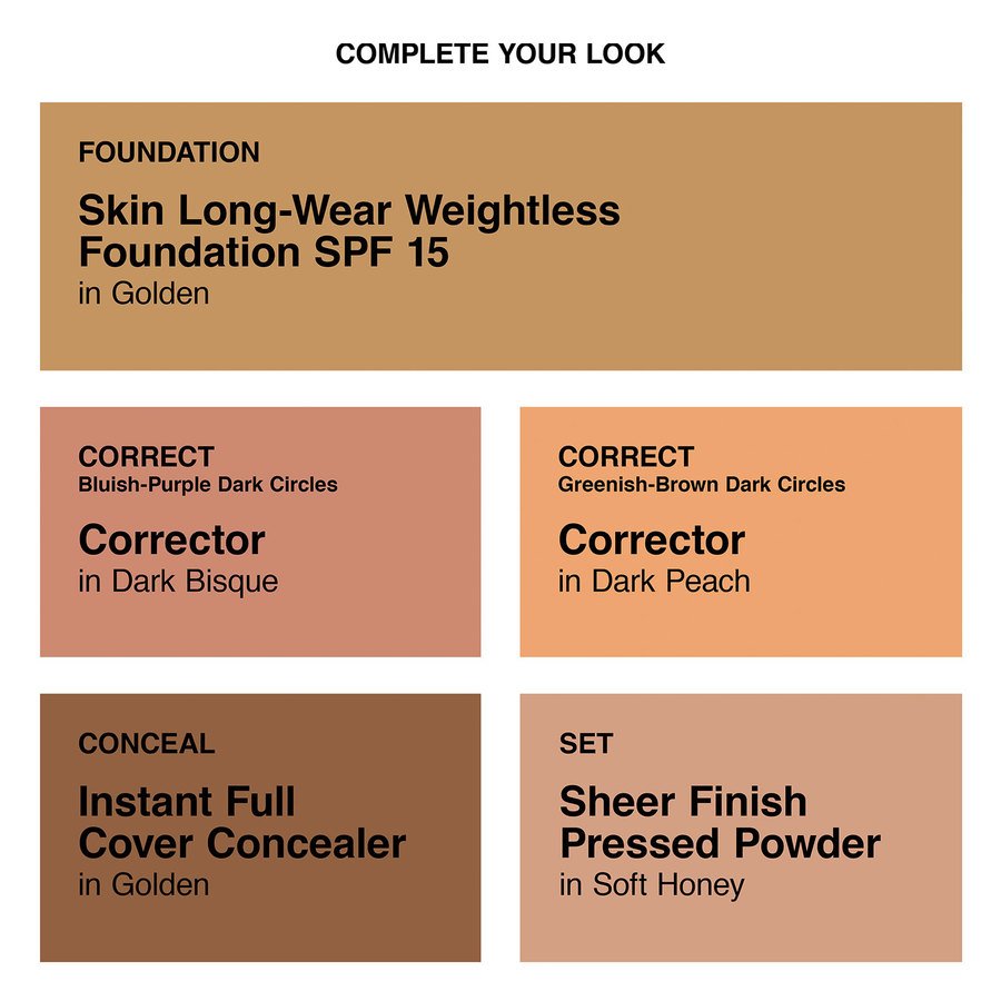 Bobbi Brown Skin Long-Wear Weightless Foundation SPF15 Golden 30ml