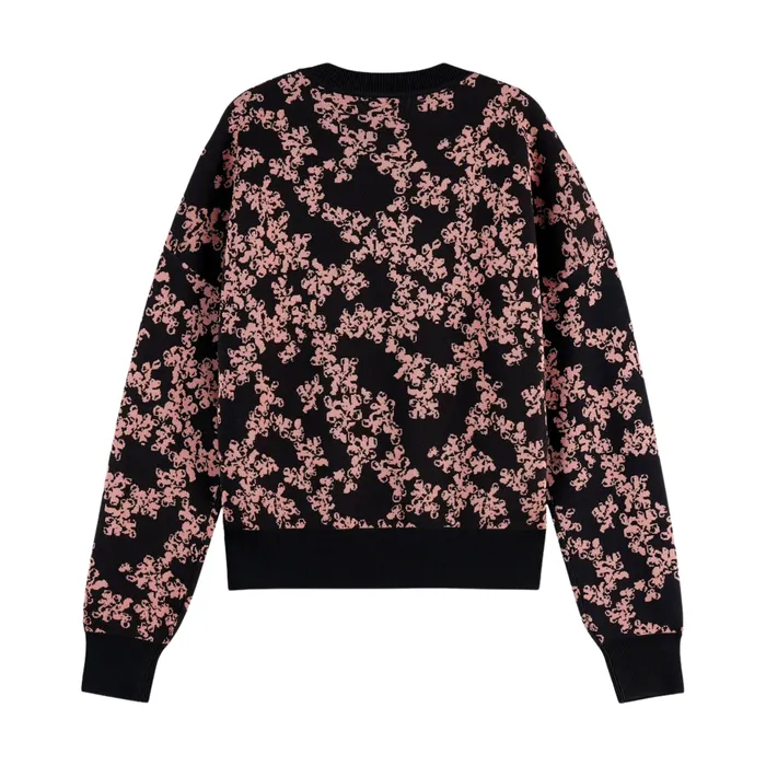 Scotch & Soda Jacquard Relaxed Sweater Dames
