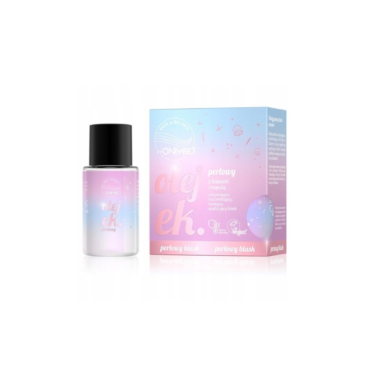 OnlyBio Hair in Balance Pearl Haaröl mit opaleszierendem Leuchteffekt 20 ml
