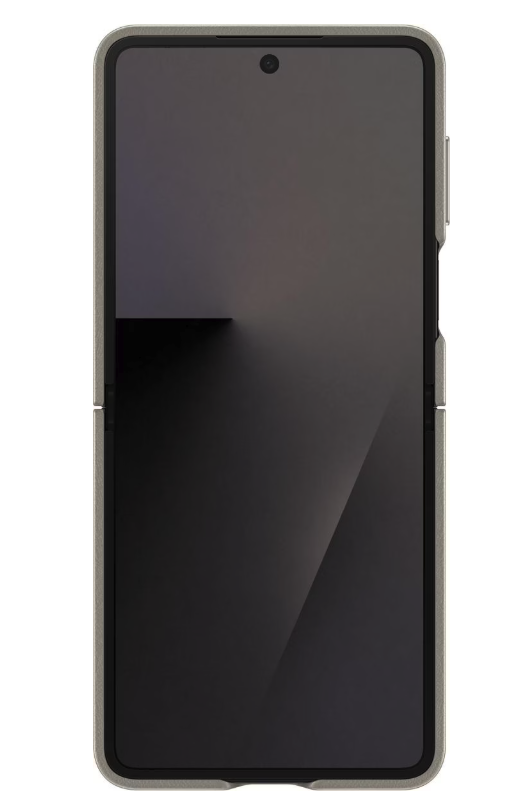 Galaxy Z Flip7 Kindsuit Leder Backcover Hardcase Hülle (EF-VF766PJEGWW) - Taupe