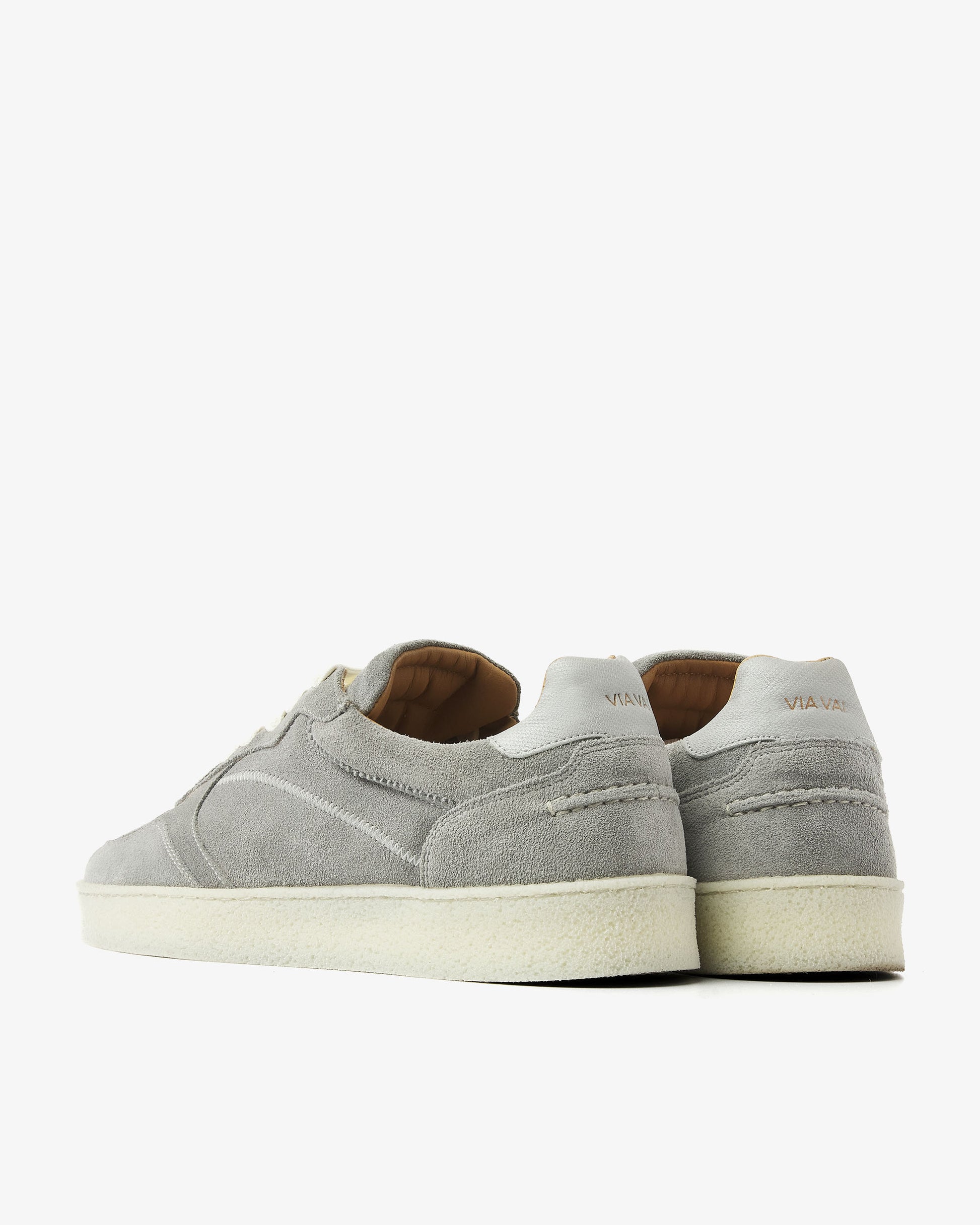 VIA VAI grijze heren sneakers Zane Ethan