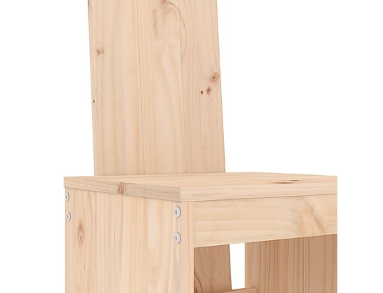 VIDAXL - Tabouret de bar Tabourets de bar 2 pcs 40x42x120 cm bois massif de pin
