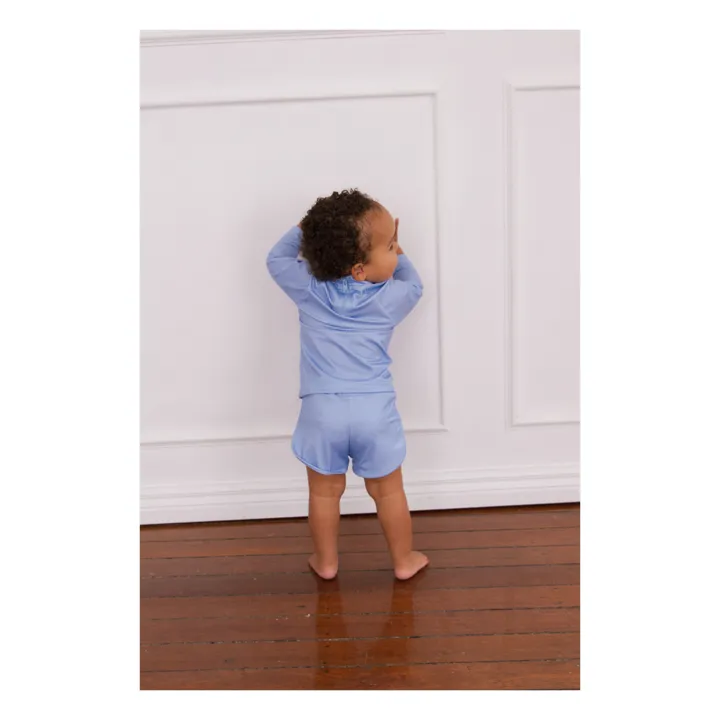 Ina Swim Short de bain Matière Recyclée Mesa  | Bleu ciel
