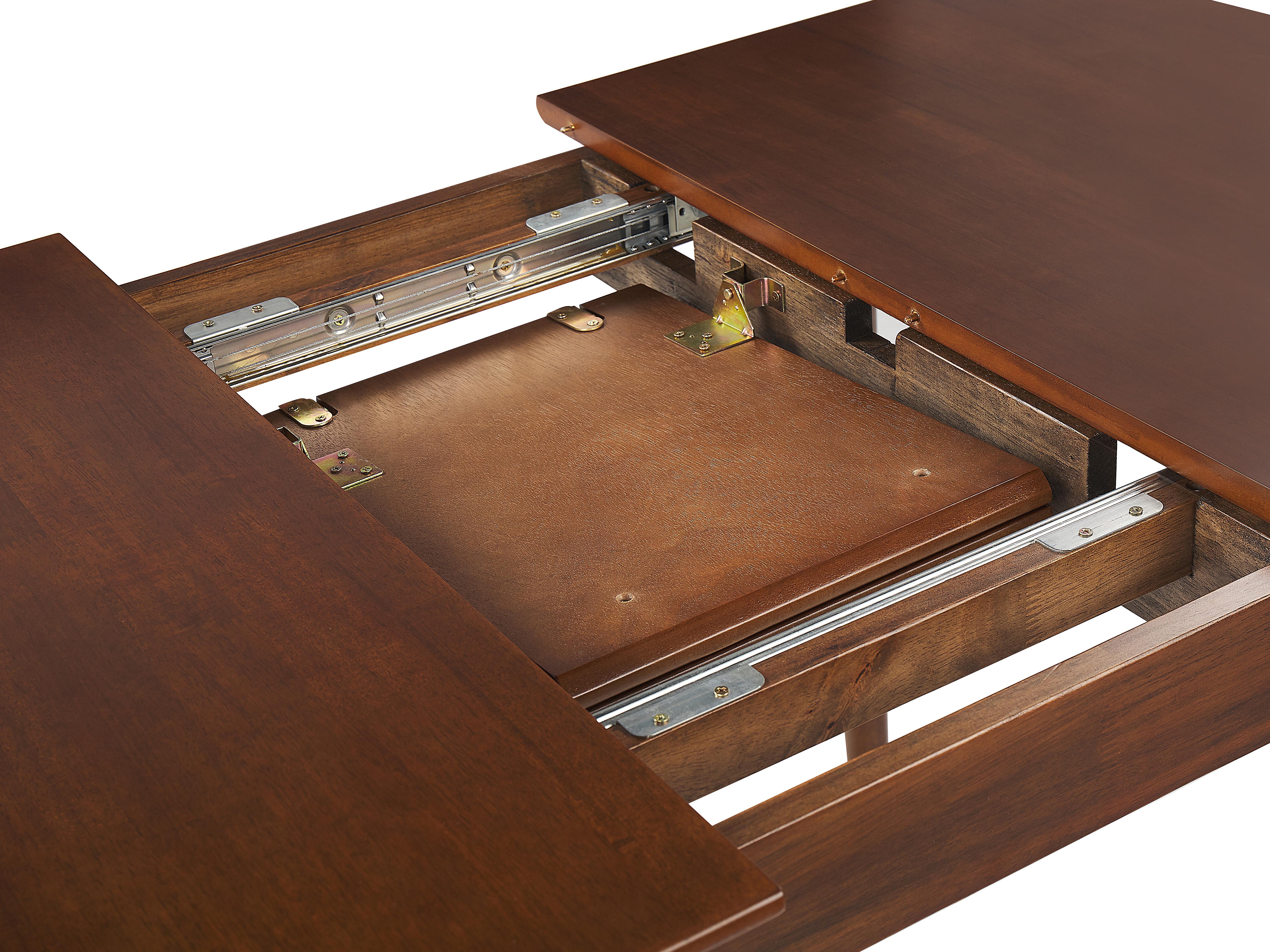 Eettafel uitschuifbaar TOMS Donkerbruin 80 cm 100/130 cm
