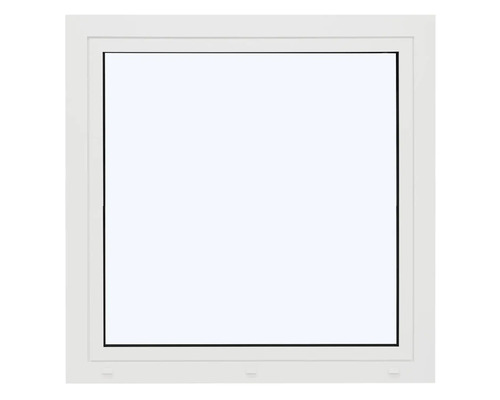 ARON Ternum aluminium raam RAL 9016 verkeerswit, enkelvleugelig (kiep-draai), 800x700 mm, DIN links