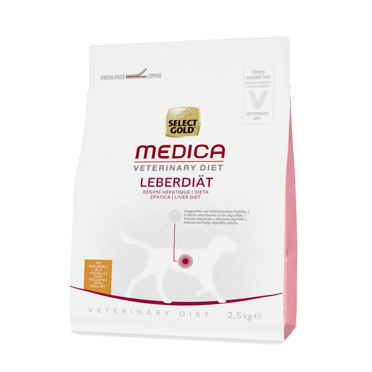 SELECT GOLD Medica Leberdiät Geflügel 2,5 kg