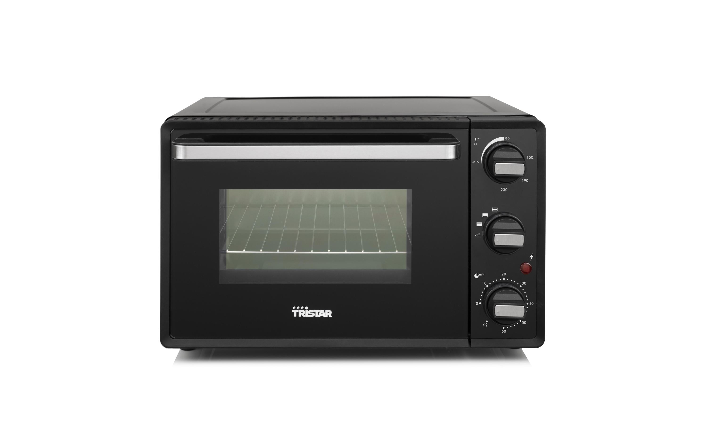 Backofen OV-3620 19 l, Schwarz<br>Mini-Backofen zum Backen, Grillen und Toasten