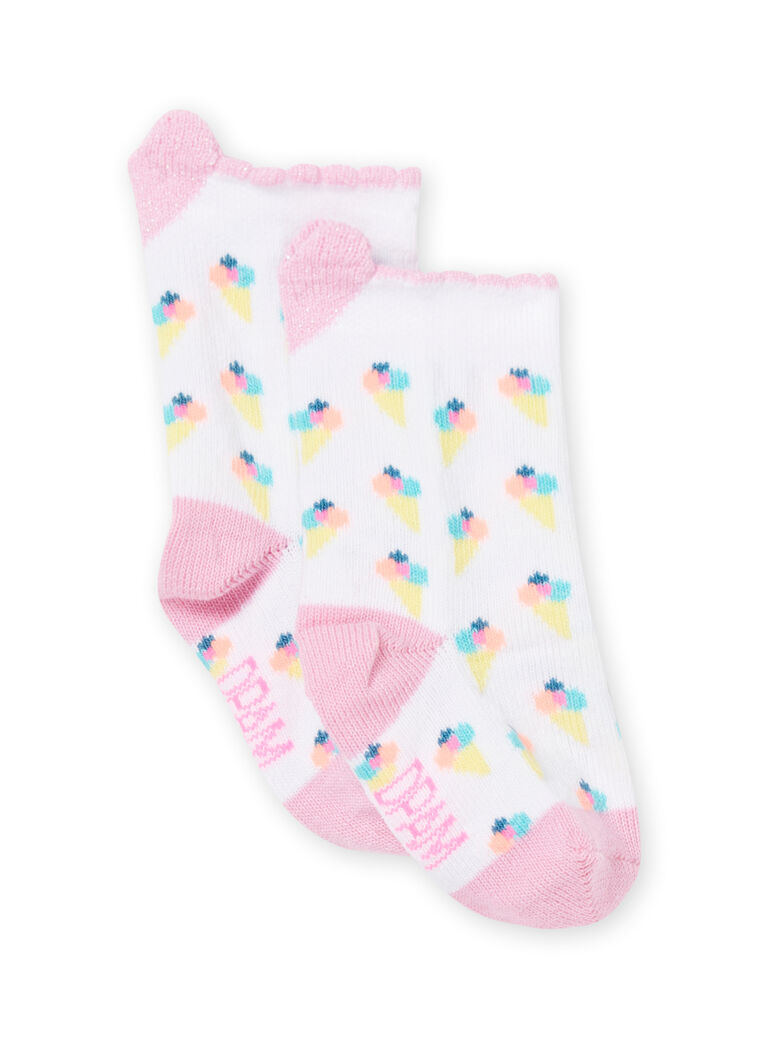 Chaussettes Blanche