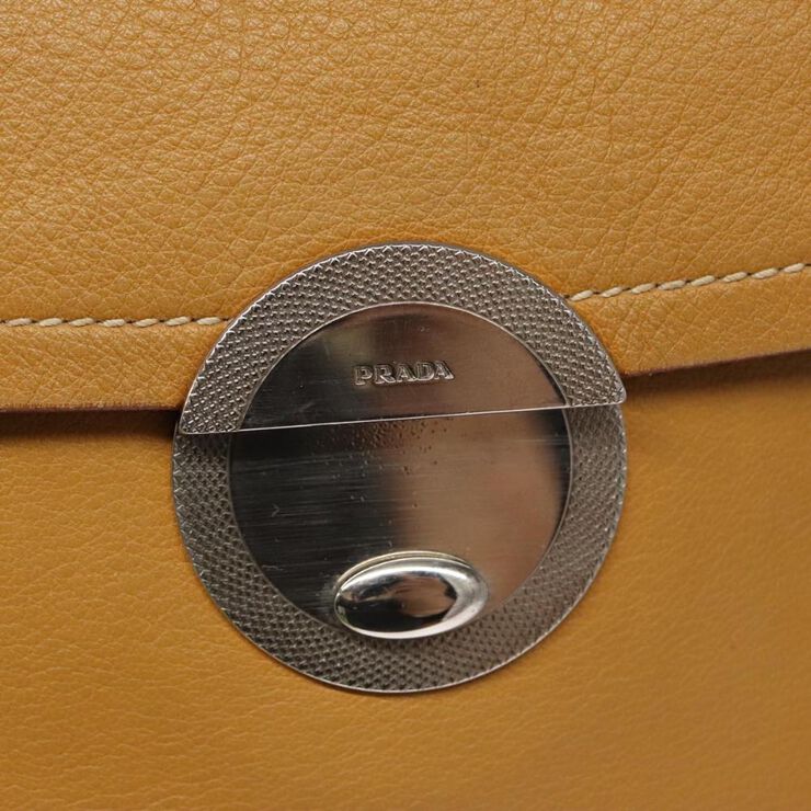 Prada Vintage Prada Shoulder Bag Brown
