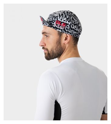 Casquette Unisexe Alé Ride Noir/Blanc