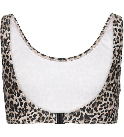 Rosemunde Bikinioberteil - Shiitake - Leopard