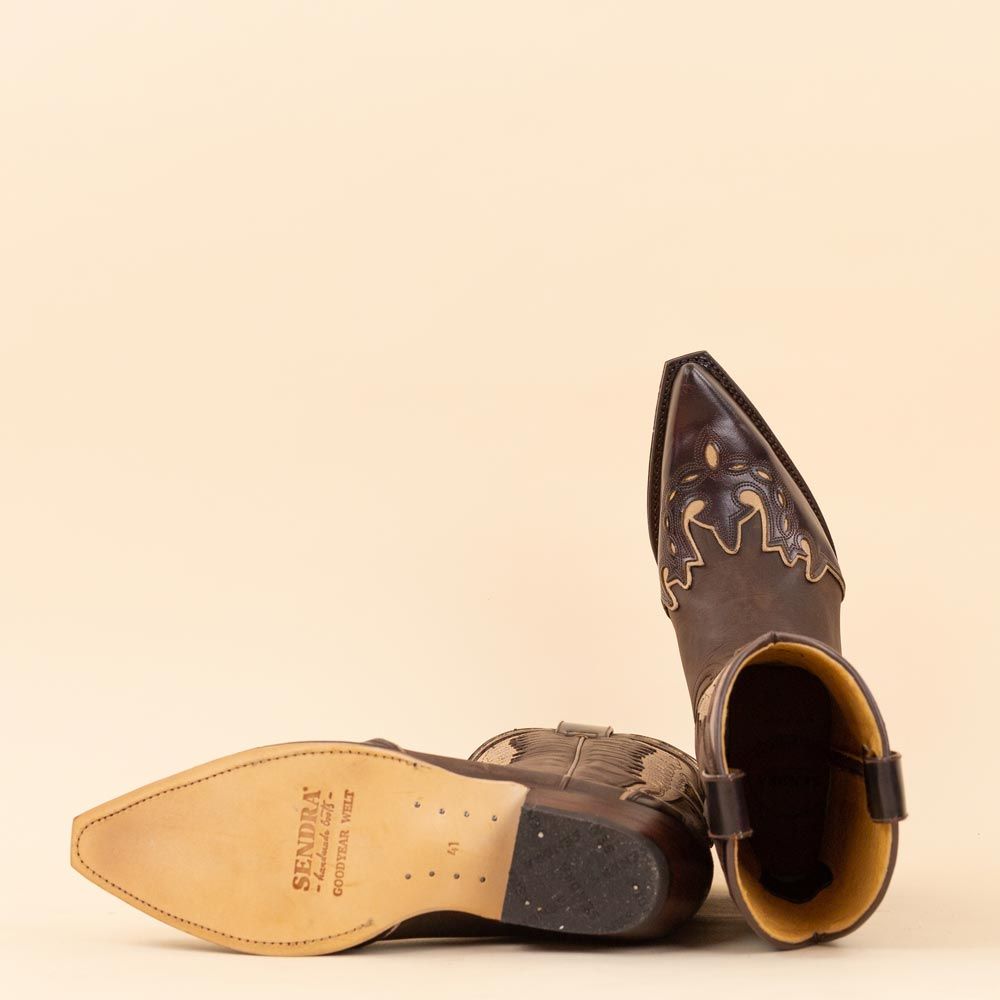 Sendra cowboyboots 2764 chocolate heren