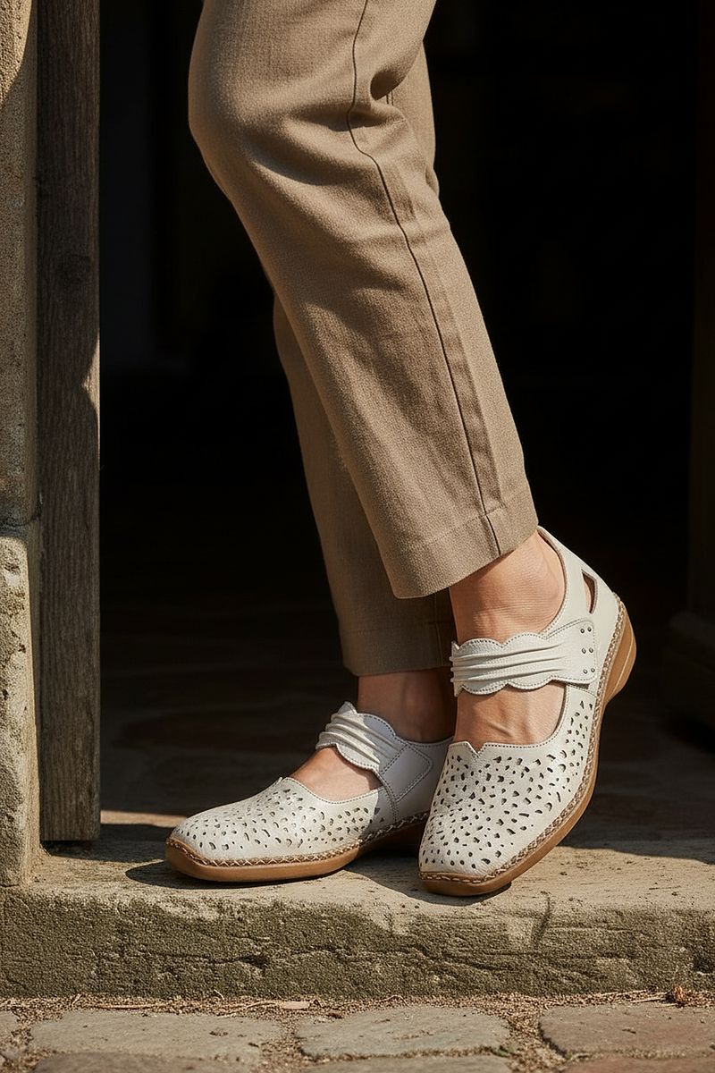Rieker Instappers Beige Dames