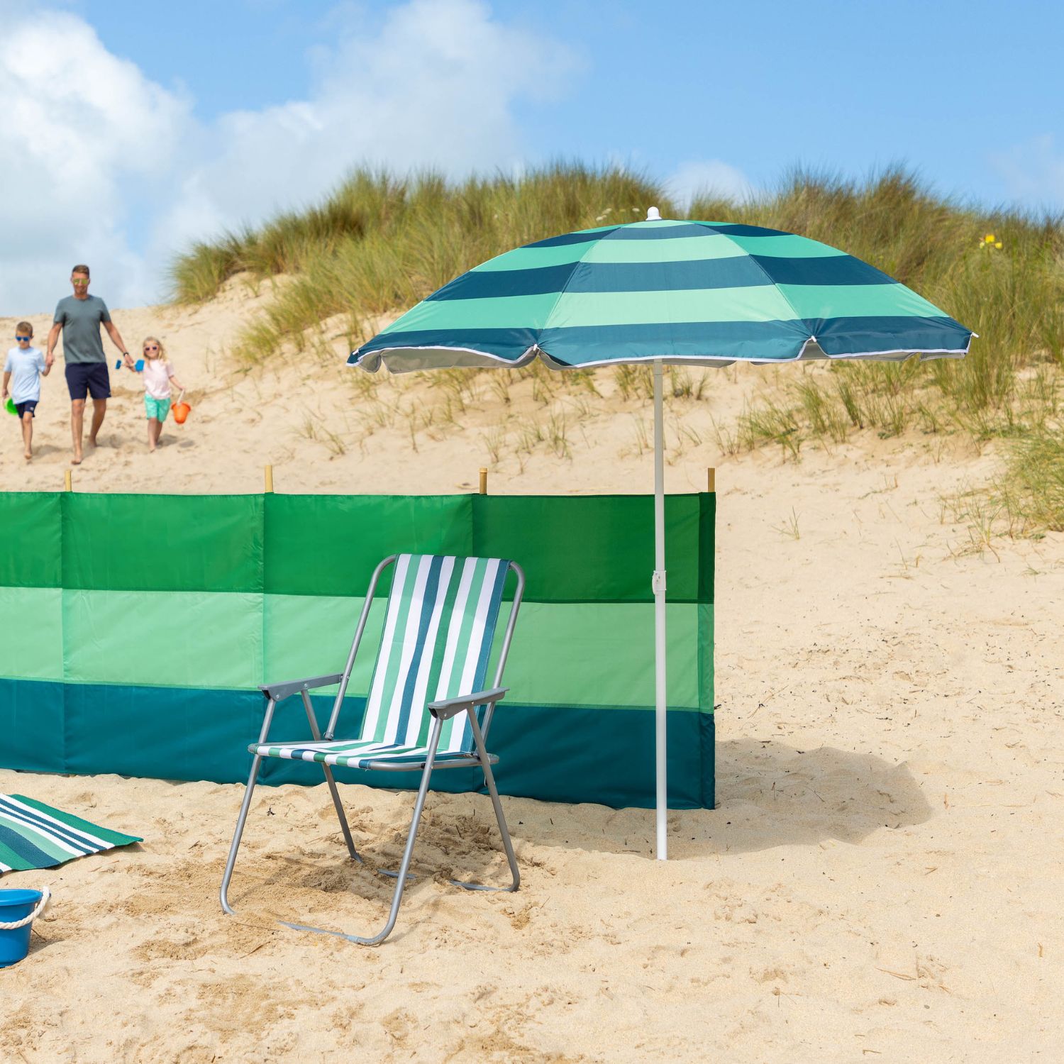 Yello Eco gerecycled polyester parasol - 160 cm