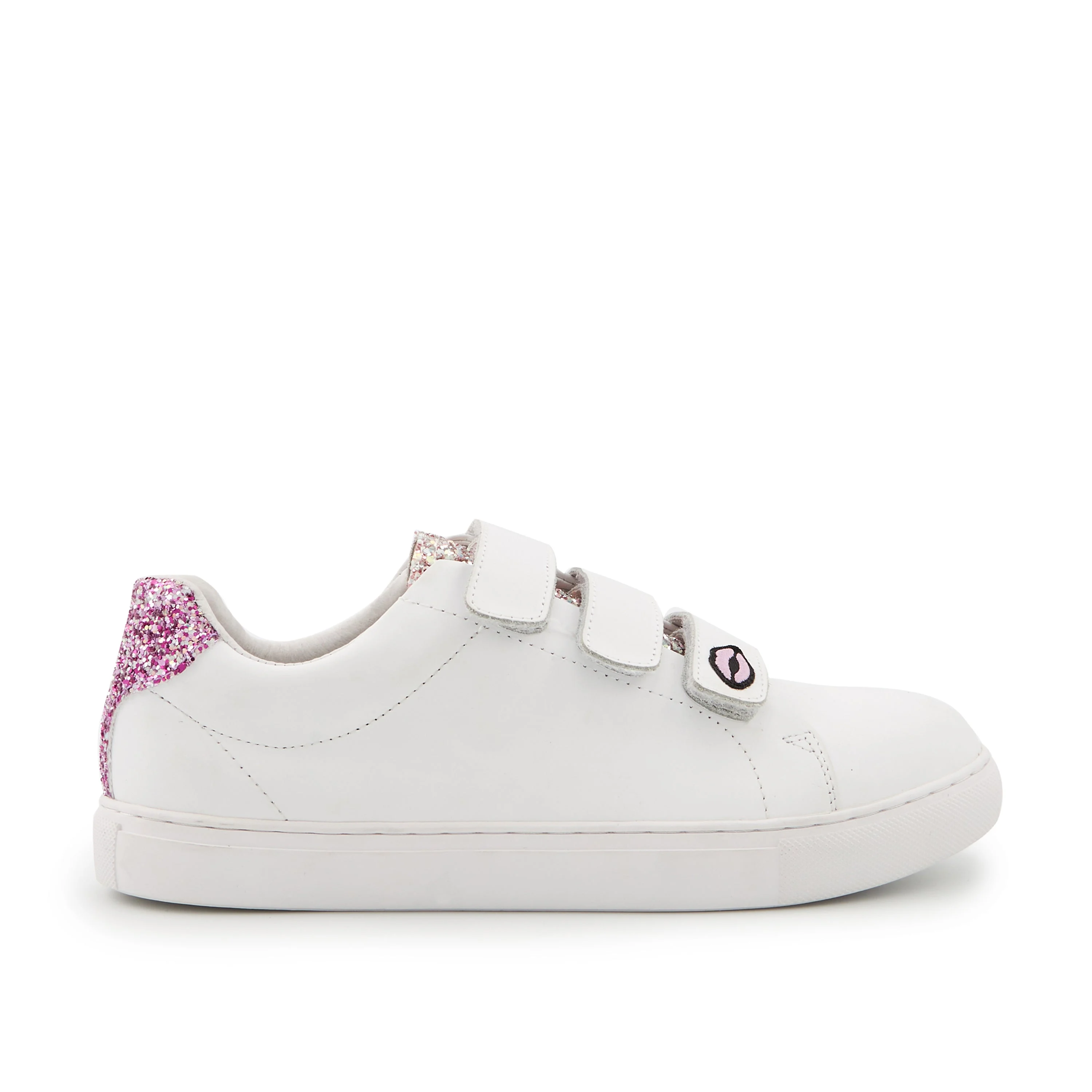 EDITH S - Sneakers en cuir | Blanc