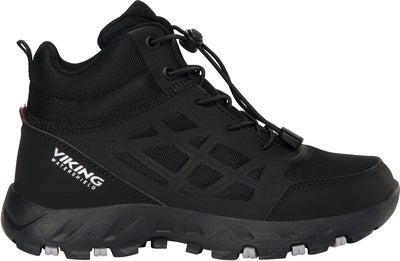 Viking Track Mid SL WP Sneakers, Black