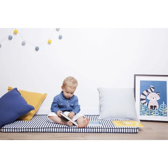 Tapis/Matelas de sol   Blue Stripes        de               Babytolove