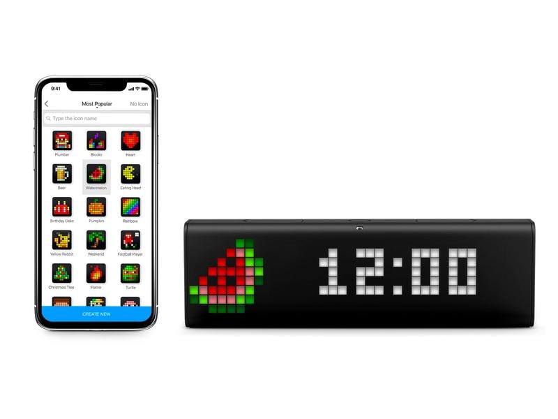 LaMetric Smart-Display LaMetric Time LaMetric TIME Tischuhr für Smart Home