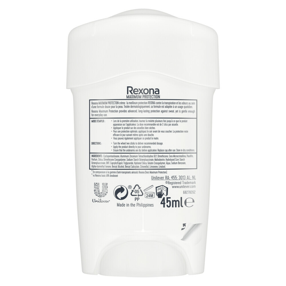 Rexona Men Deodorant Roller Maximum Protection Clean Scent45 ml