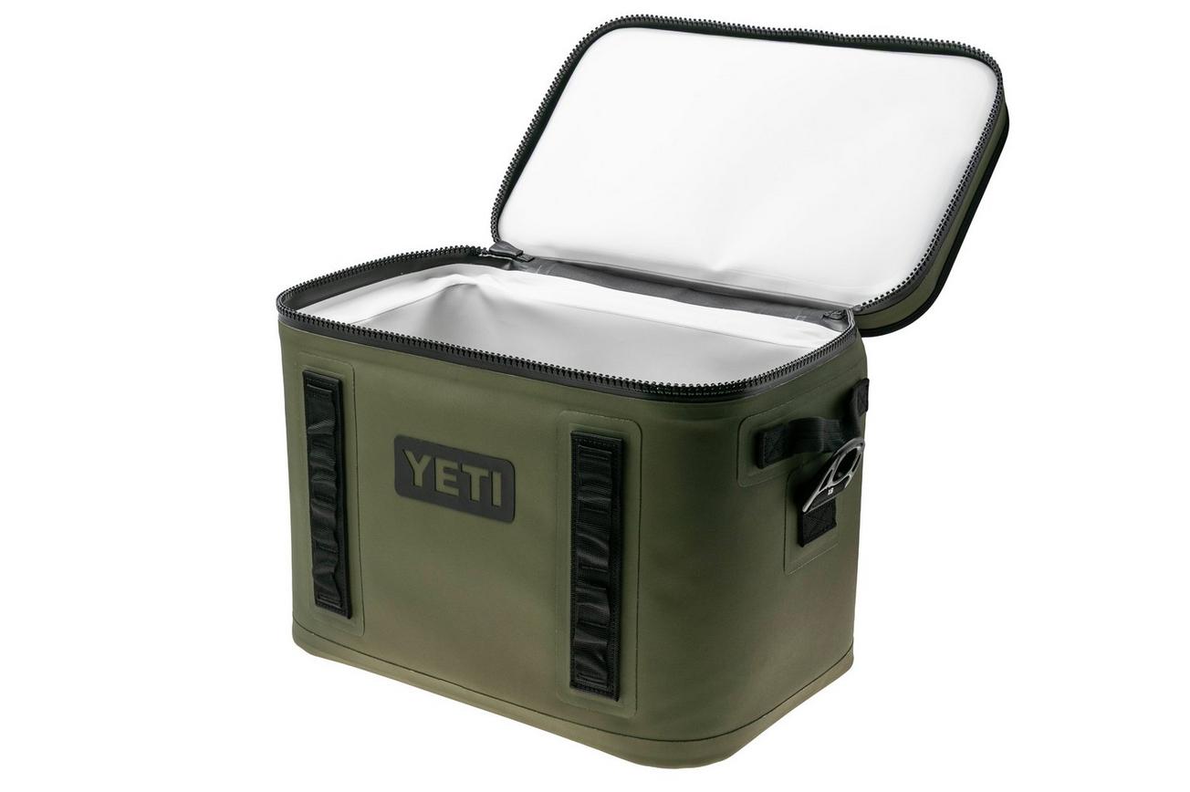Yeti Hopper Flip 18L Cooler Bag, Olive Green, koeltas met schouderband