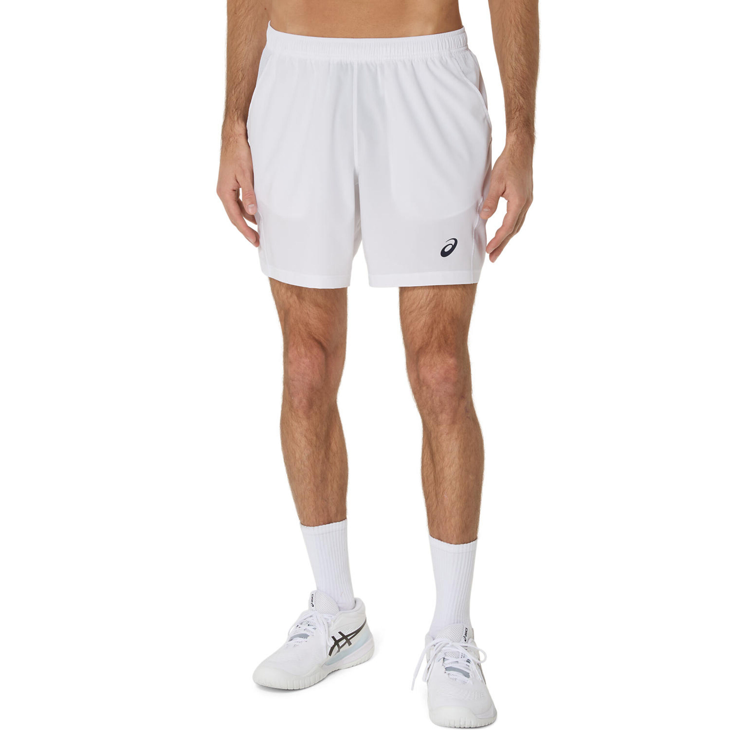 ASICS Court 7in Shorts Hommes - Blanc