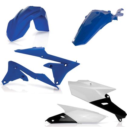 Kit plastiques Acerbis Couleur - Bleu / Blanc