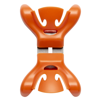 Clenchy Slingerklem oranje - 4 stuks