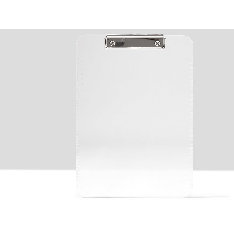 Klemmbrett Acryl, transparent