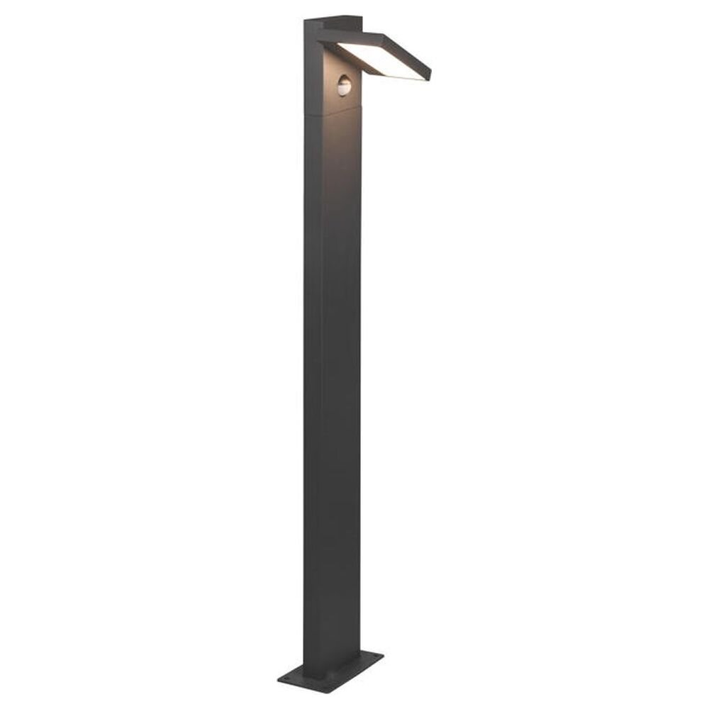 Horton LED-padverlichting in antraciet, 8W, 1000lm, IP54, met bewegingsmelder, 1000mm