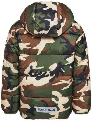 Nordbjørn Narvik Puffer Jakke, Camo