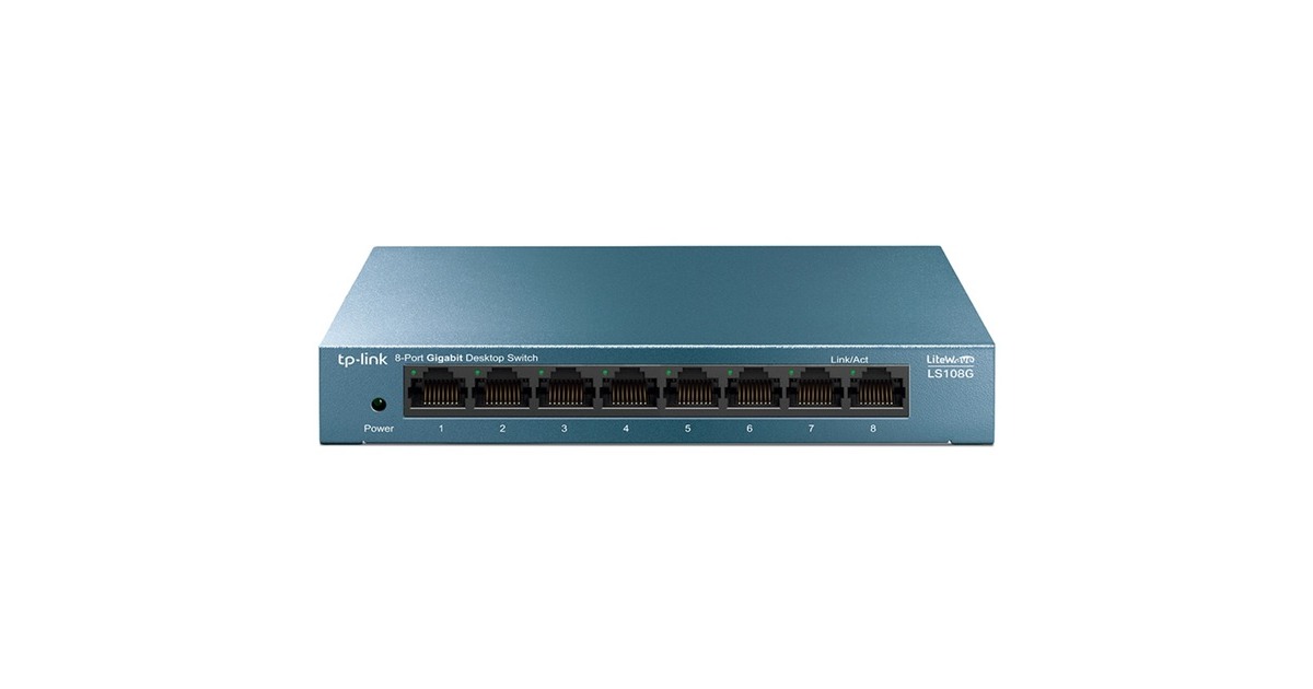 TP-LinkLiteWave LS108G switch  (Blauw)