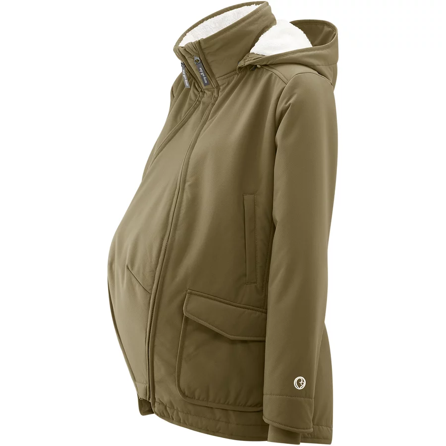 mamalila Allwetter-Tragejacke Cosy Allrounder khaki