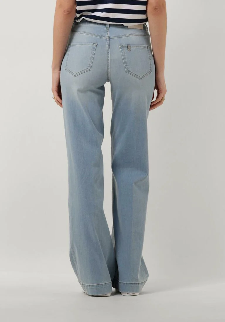LIU JO blauwe liu jo straight leg jeans autentic flair