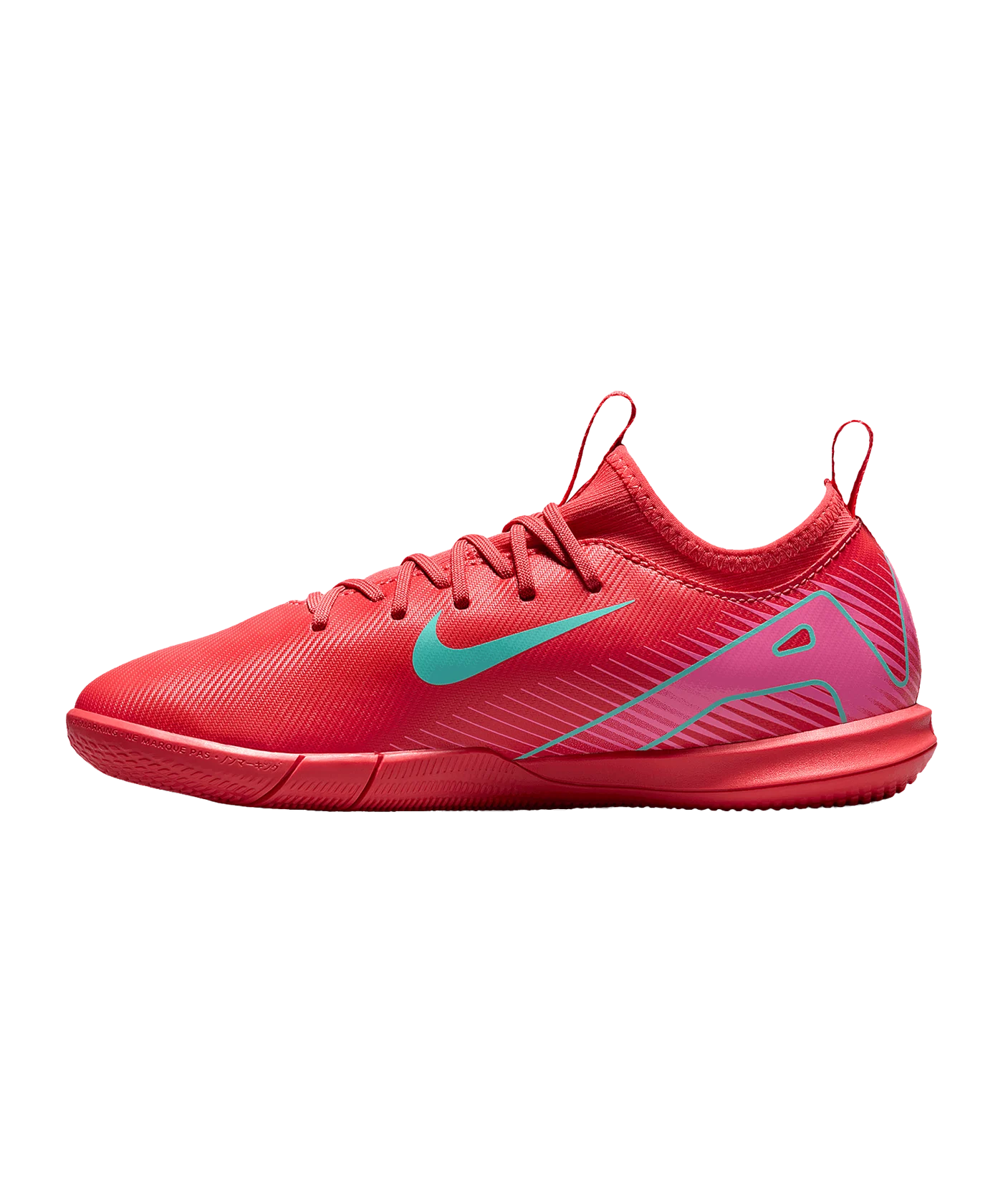 Nike Jr Air Zoom Mercurial Vapor XVI Academy IN Mad Energy Kids Rot F800