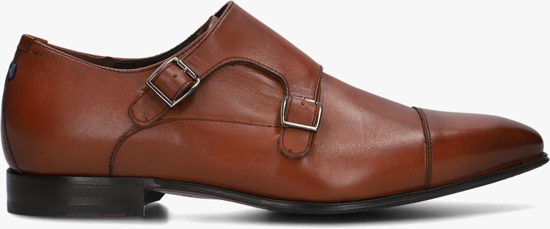FLORIS VAN BOMMEL cognac floris van bommel nette schoenen sfm-30015