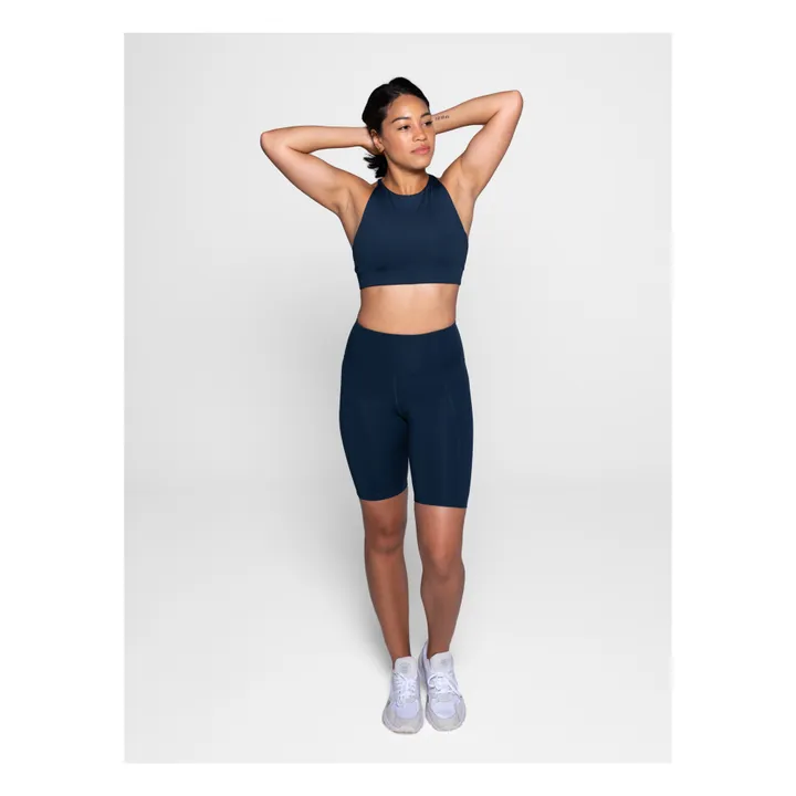 Girlfriend Collective Bike Shorts | Bleu nuit