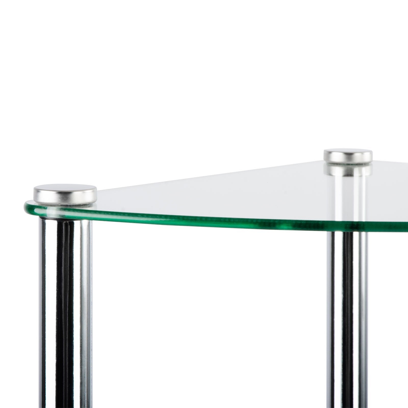 casa pura Glas-Eckregal Diana | 5 Ebenen