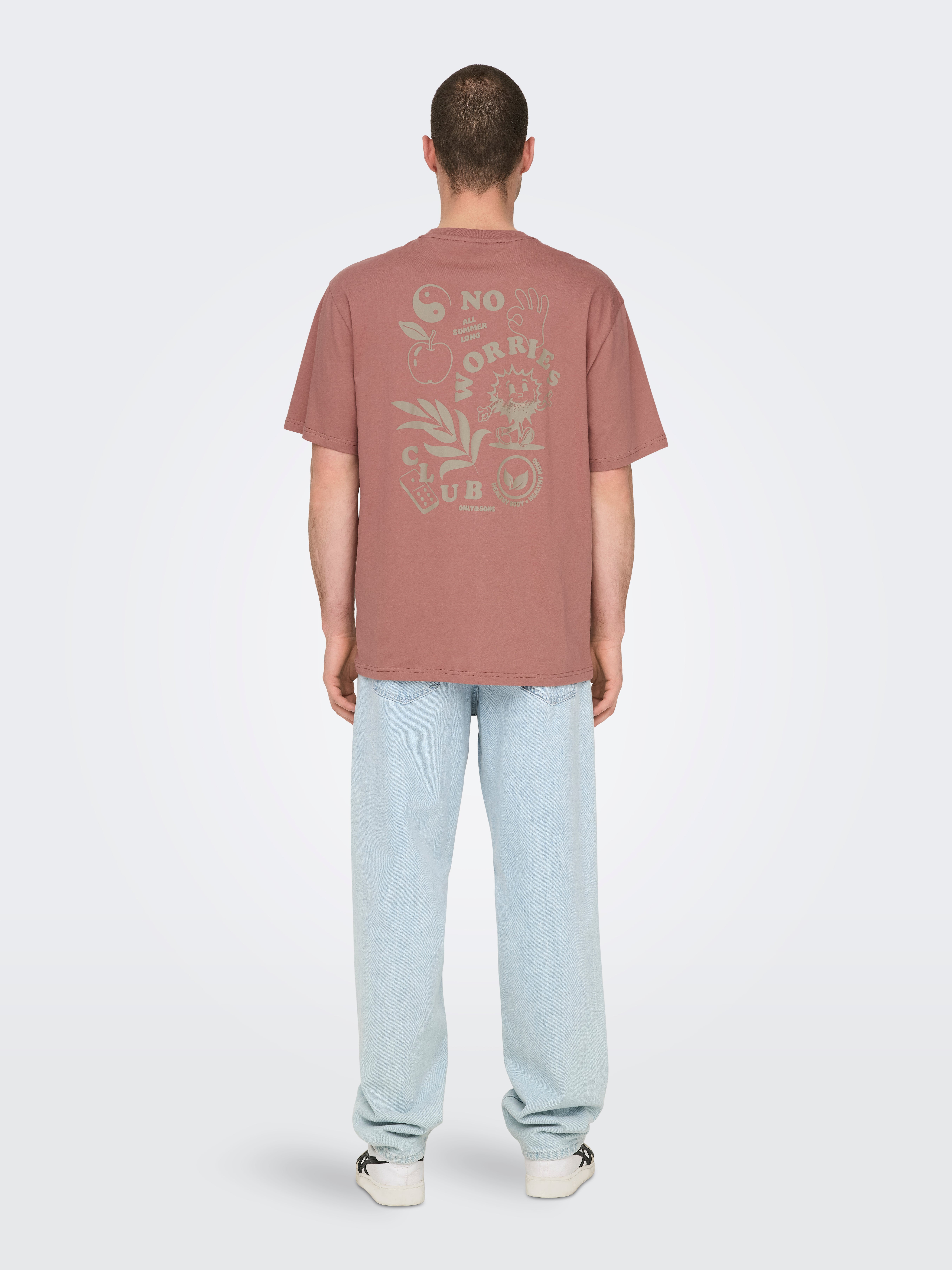 ONSMACE T-shirt Burlwood