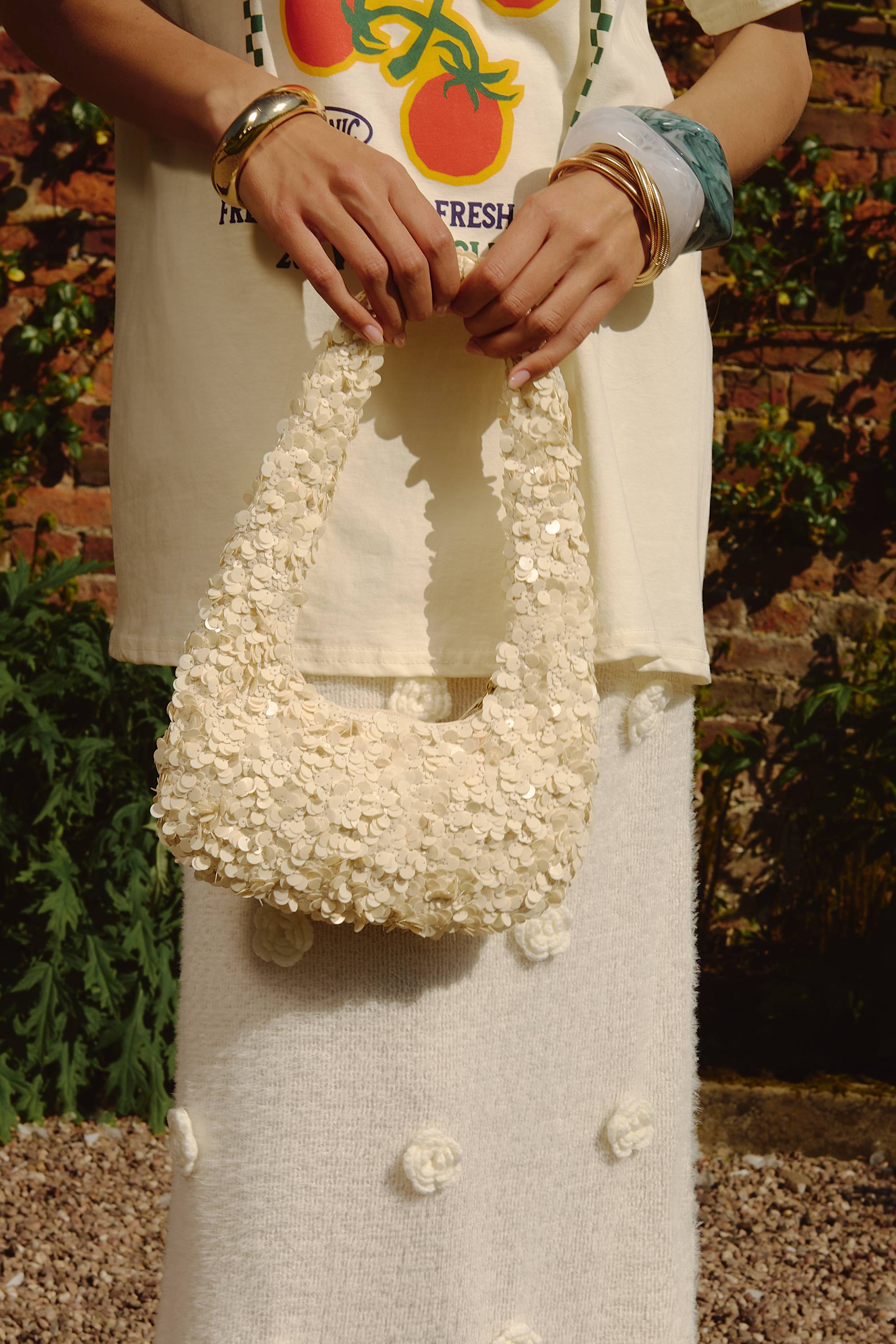 boohoo Sac à bandoulière orné de sequins