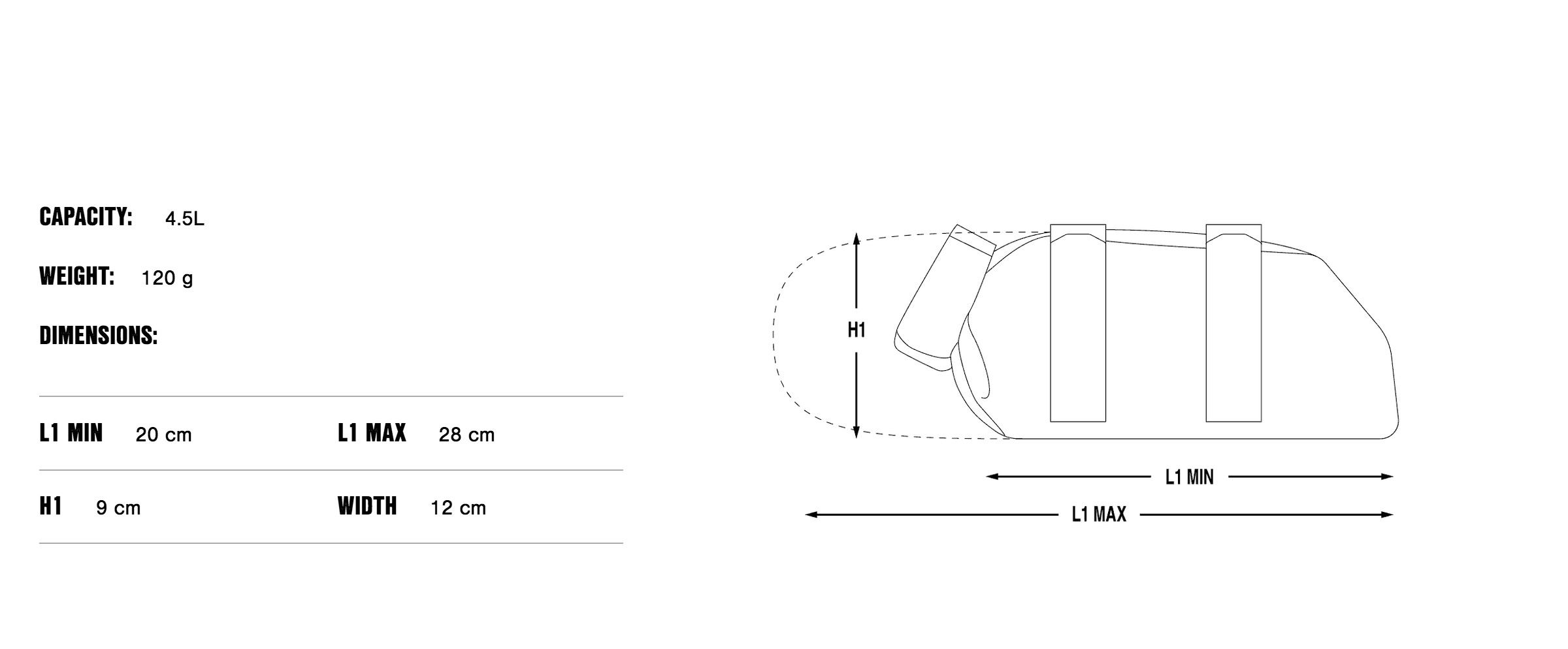 Expedition Fork Pack (3L)