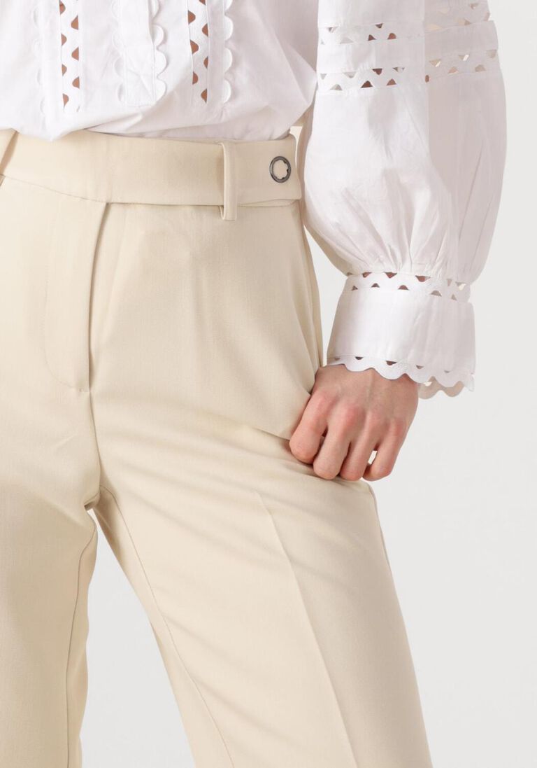beige co'couture pantalon new volacc wide long pant