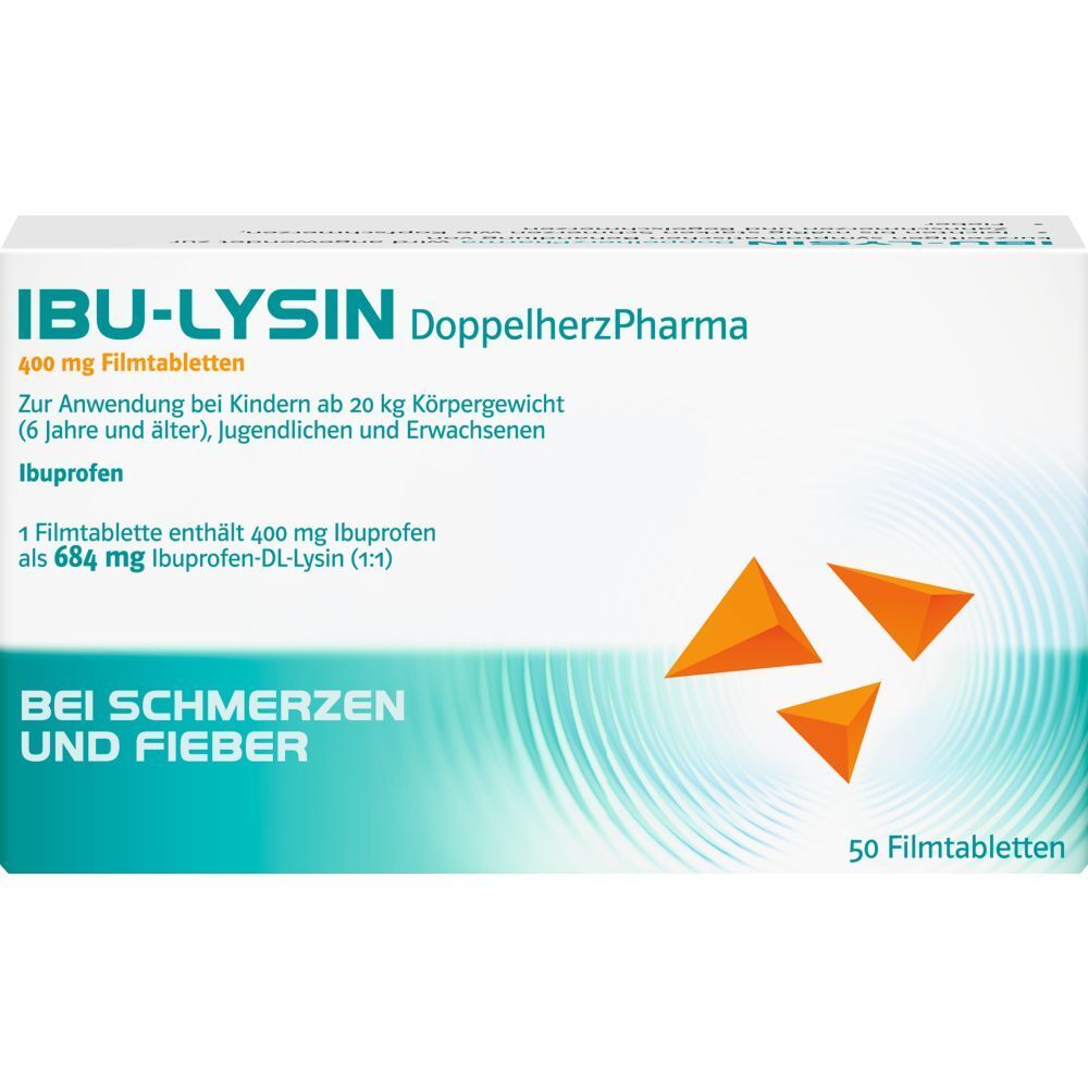 DoppelherzPharma IBU-LYSIN Filmtabletten
