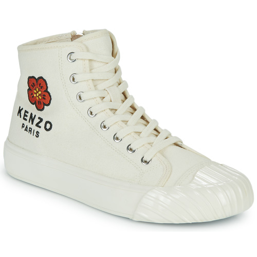 Kenzo - KENZOSCHOOL HIGH TOP SNEAKERS Blanco