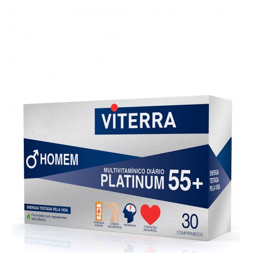 Viterra Platinum 55  Homem 30 Comprimidos