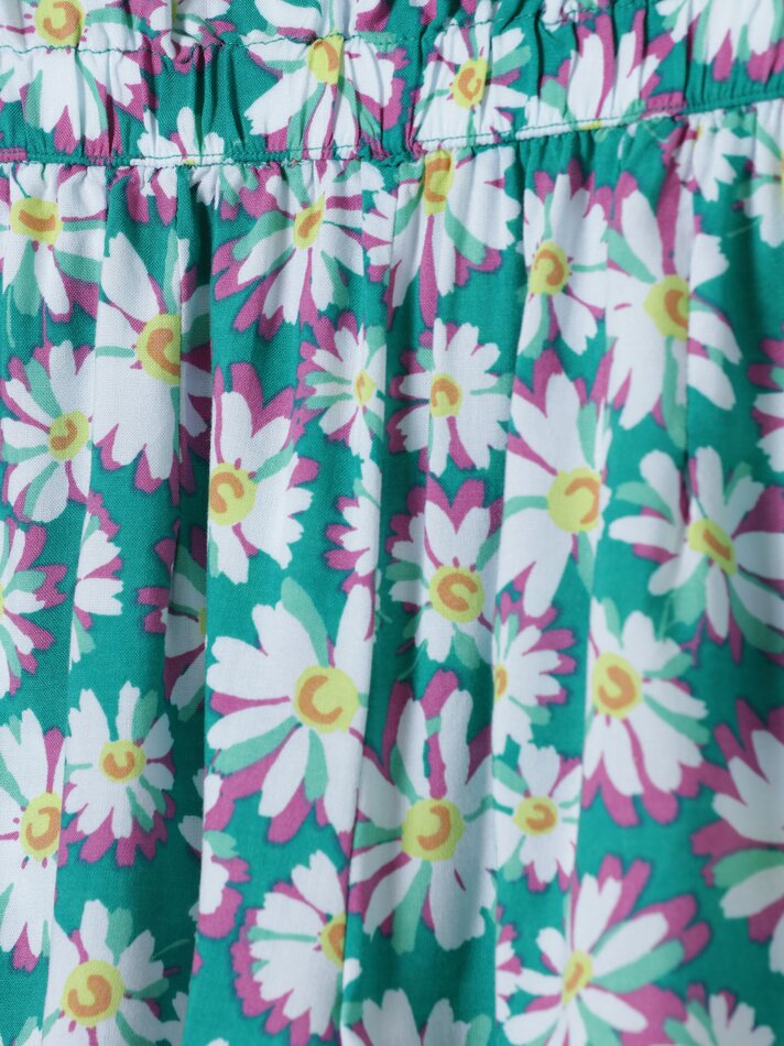 Calções estampados - Verde Esmeralda