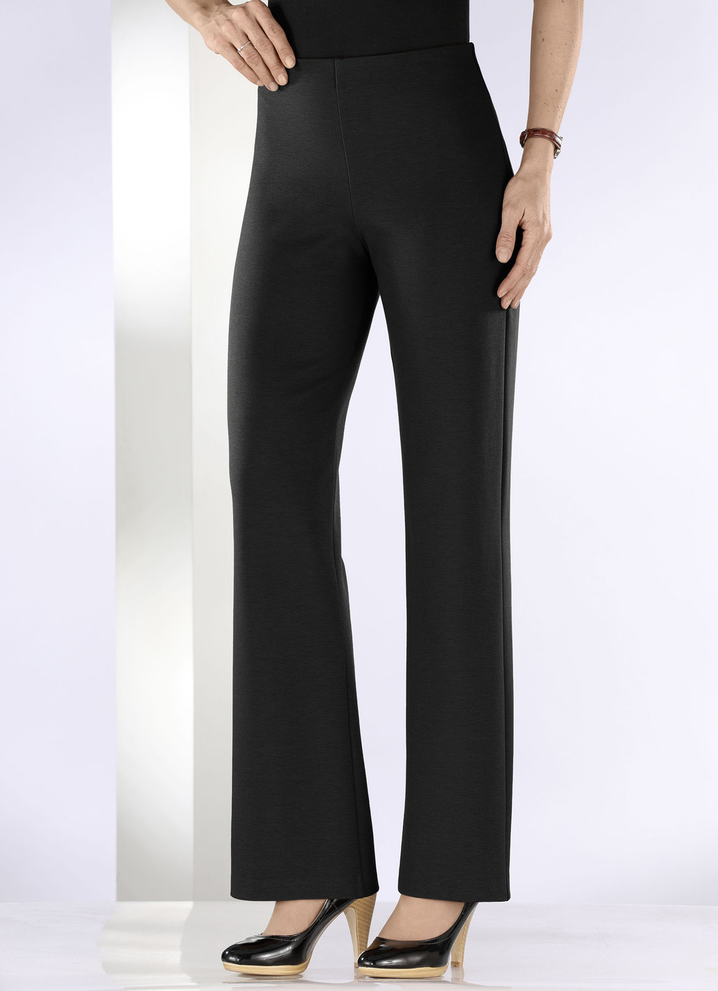 Jerseyhose mit ausgestellter Fußweite